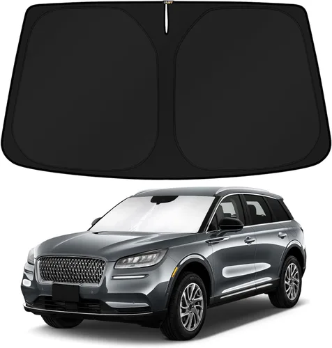 Miniatura 215 de KUST - Parasol plegable para parabrisas para Ford Ranger, accesorios 2019-2025 2026, parasol personalizado para ventana, protector solar plegable