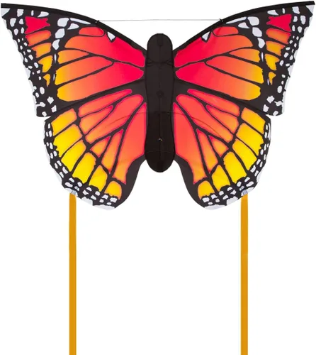 HQ Kites L - Cometa de mariposa, cometa de una sola línea de 51 pulgadas con cola
