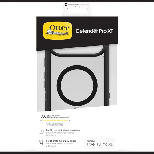 Miniatura 5 de Funda OtterBox Defender Series Pro XT con Pixelsnap para Google Pixel 10 Pro XL - Negro Dark Side Lado oscuro negro