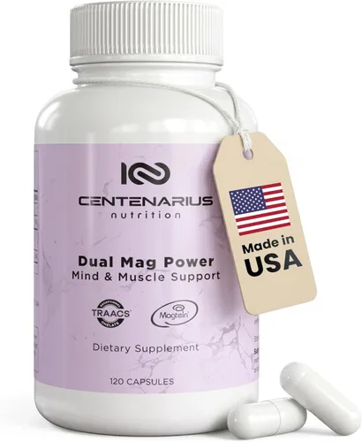 Dual Mag Power - Complejo avanzado de magnesio con Magteína y TRAACS para concentración, sueño, recuperación muscular y equilibrio energético