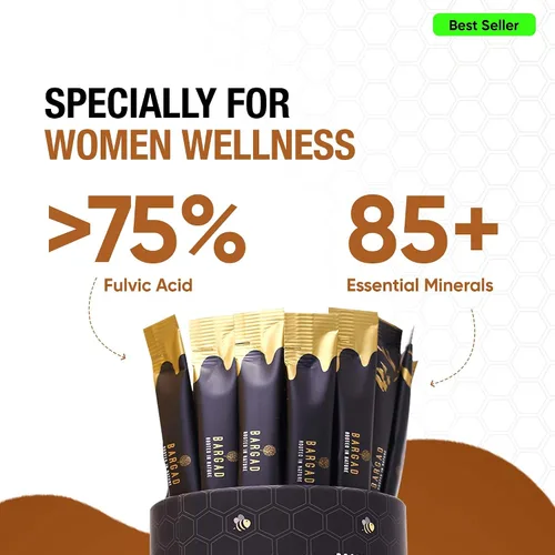 Miniatura 2 de Bargad Shilajit puro del Himalaya en barras con miel orgánica y caramelo (30 unidades) para hombres y mujeres Barras de Shilajit de fácil uso