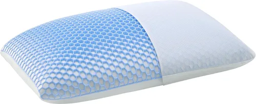 Miniatura 9 de Almohada Berklan Harmony para dormir con rejilla elástica hexagonal y núcleo de látex natural, funda transpirable de almohada de gran