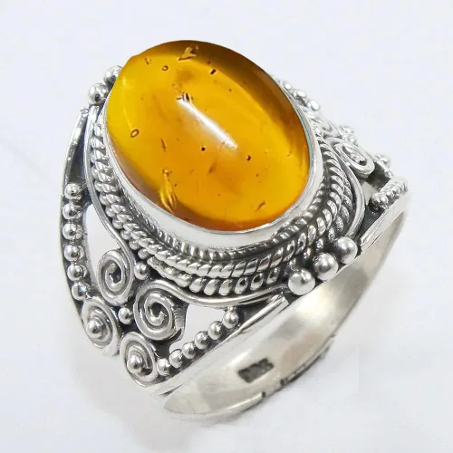 Miniatura 3 de Anillo de Plata Esterlina 925 para Mujeres con Piedra Preciosa Natural, Anillo de Compromiso de Plata Esterlina, Piedra Natal de Junio con Engaste