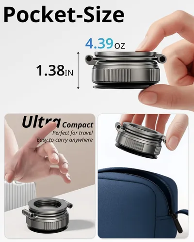 Miniatura 7 de UBeesize 2025 Actualizado Soporte Magnético de Vacío Magsafe Gira 360° para Teléfono en Coche