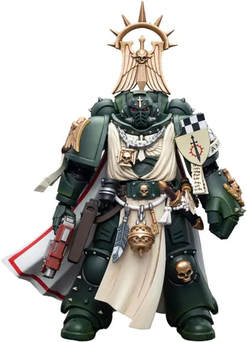 Joytoy Warhammer 40K Mecha 1/18 Figuras de acción Mecha Dark Angels Master con puño de poder