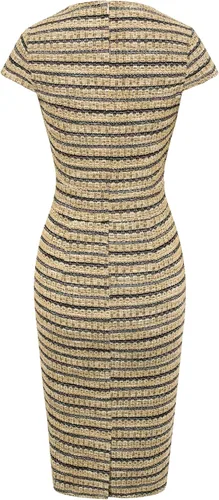 Miniatura 2 de GRACE KARIN Precioso vestido de tubo de trabajo para mujer, manga casquillo, vestido sexy ajustado