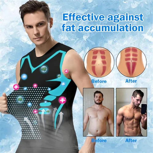 Miniatura 5 de QKKO Gfouk Menionic - Chaleco corrector de postura de turmalina, chaleco meniónico, chaleco moldeador iónico, chaleco de soporte de espalda