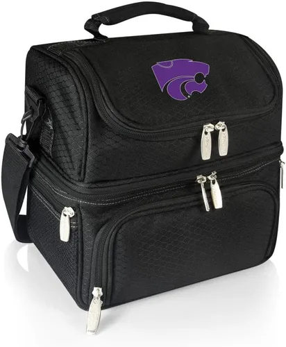 Miniatura 41 de PICNIC TIME NCAA Nebraska Cornhuskers Pranzo - Lonchera aislada con juego de pícnic, bolsa enfriadora para el almuerzo Negro