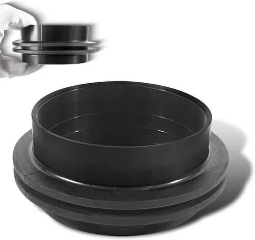 Ojal de tanque de 3 pulgadas para tanque de agua negra de RV, diámetro de apertura de 3 pulgadas, diámetro exterior de 3-7/8 pulgadas, evita fugas
