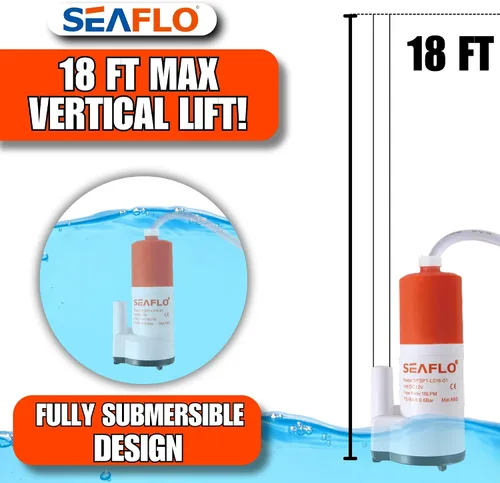 Miniatura 5 de SEAFLO Bomba sumergible 12v 4GPM
