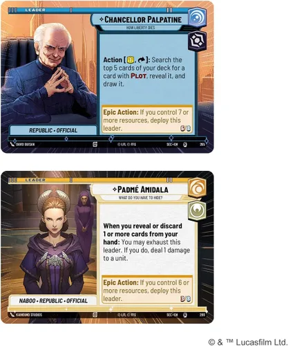 Miniatura 6 de Asmodee Star Wars: Caja ilimitada de TCG Secrets of Power PRERELEASE - 6 paquetes de refuerzo, tarjetas promocionales exclusivas de la canciller