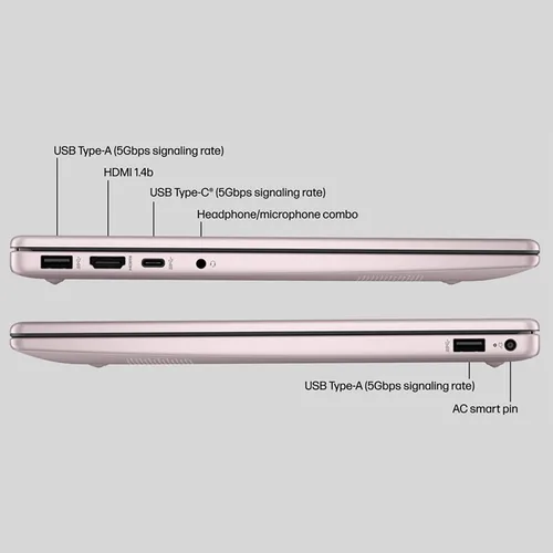 Miniatura 7 de HP Laptop Computer with 1-Year Office 365 for Student Daily Study & Home use, Intel N150, 8GB RAM, 256GB SSD+128GB UFS Storage, Long Battery Life &