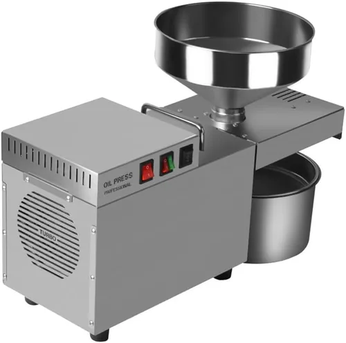 Miniatura 6 de YUEWO Máquina de prensa de aceite de cocina Extractor de prensa de aceite automático eléctrico Expulsor de aceite orgánico para lino de coco, maní