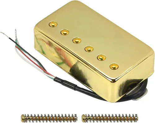 Miniatura 12 de FLEOR Juego de pastillas de guitarra Humbucker cerámica para cuello + puente de guitarra negra compatible con guitarra eléctrica estilo LP Juego