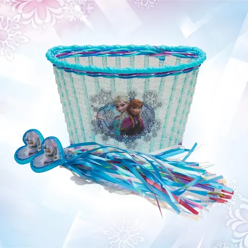 Miniatura 3 de Disney Frozen Kids' Bike Basket and Streamers