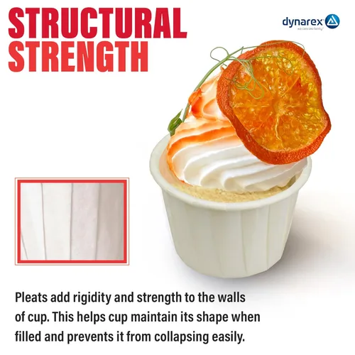 Miniatura 4 de Dynarex Vasos de Papel para Medicina - Vasos Desechables Souffle de 1 oz para Píldoras y Medicamentos - Vasos de Papel Pequeños con Bordes
