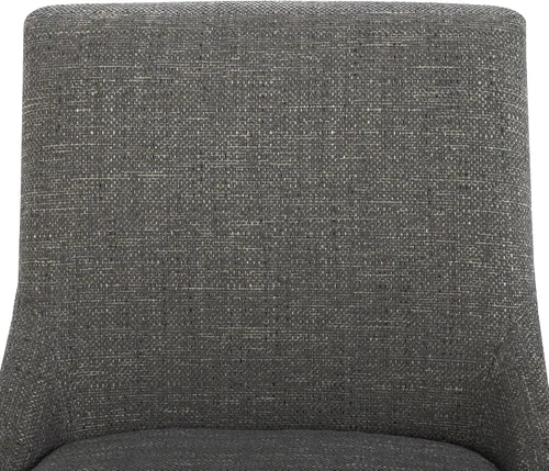 Miniatura 7 de CHITA Taburete de bar giratorio de altura de mostrador, taburete de bar tapizado, altura del asiento de 26.8 pulgadas de alto, tela en niebla