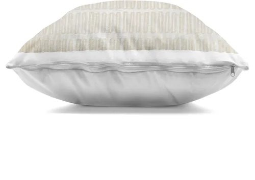 Miniatura 2 de Stupell Industries Natural Boho Abstraction - Almohada para interiores, 18 x 18 pulgadas, color beige