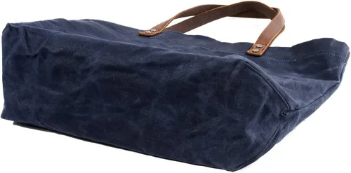 Miniatura 8 de WUDON Bolsa de viaje de lona encerada, bolsa de hombro extra grande para mujer