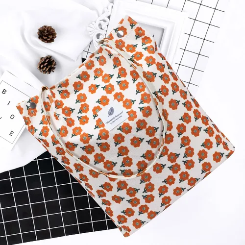 Miniatura 137 de Ayieyill - Bolsa de pana para mujer y niña, con correa de lona para colgar al hombro, bolsa con bolsillo