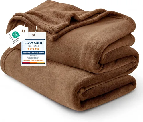 Miniatura 33 de Bedsure GentleSoft - Mantas de forro polar azul marino tamaño Queen - Manta de cama azul suave ligera afelpada difusa acogedora microfibra de lujo