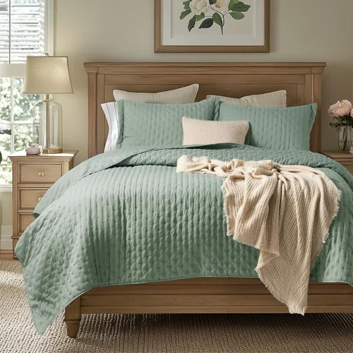 Miniatura 31 de Bedsure Colchas Bohemias Tamaño Queen - Colcha Queen Ultra Suave Ropa de Cama para Decoración de Dormitorio Bohemio, Edredón Ligero para Todas