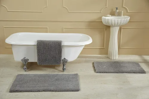 Miniatura 7 de Better Trends Micro Collection - Tapetes de baño, alfombra suave, alfombra de felpa absorbente, alfombra de baño 100% poliéster para suelo de baño