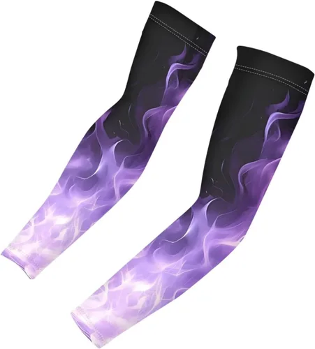 Miniatura 11 de Binienty Mangas de protección solar UV para mujeres y hombres, mangas deportivas refrescantes para golf, correr, ciclismo, senderismo