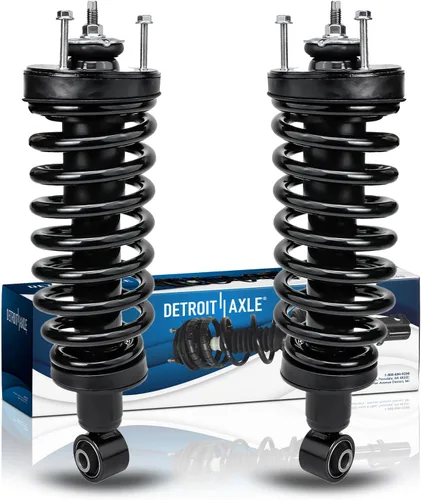Miniatura 30 de Detroit Axle - 4WD 2 puntales delanteros para Nissan TITAN Pathfinder Armada INFINITI QX56 puntales completos con muelles helicoidales de reemplazo