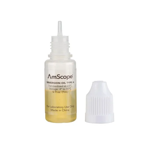 Miniatura 2 de AmScope ML-A-A aceite de inmersión para microscopio, 1/4 onza