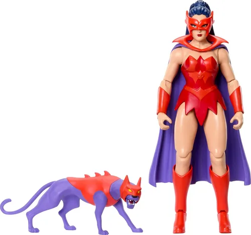 Miniatura 11 de Masters of The Universe Origins - Figura de acción Buzz-Off Cartoon Collection, 5.5 pulgadas, líder de abeja de TV de los años 80 alado y con gafas