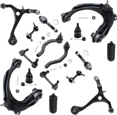 Miniatura 18 de Detroit Axle - Kit de suspensión frontal de 16 piezas para RWD Chrysler 300 Dodge Charger Challenger Magnum 6 brazos de control con rótulas 2