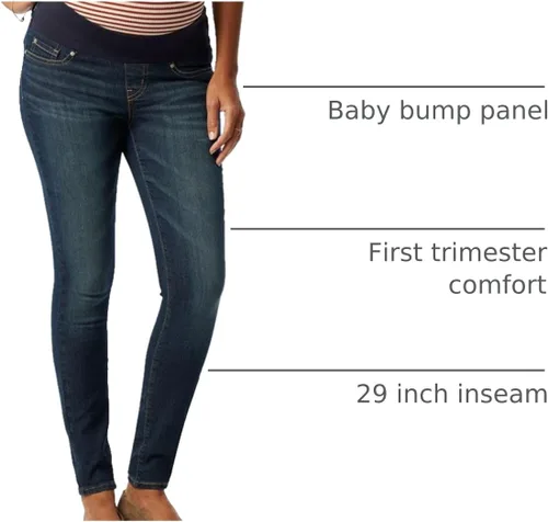 Miniatura 5 de Signature de Levi Strauss & Co. Gold Totally Shaping - Jeans ajustados para mujer, totalmente moldeadores, sin botones