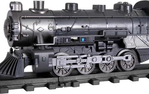 Miniatura 10 de Juego de tren de juguete Lionel Pennsylvania Flyer a batería, escala O, con control remoto, locomotora, vagones de tren y vía con efectos auténticos