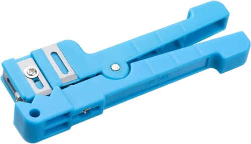 Herramienta de corte de fibra óptica 45-163 Pelacables de cable coaxial Pelacables de fibra óptica Tubo de amortiguador de chaqueta Stripper cable