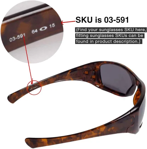 Miniatura 2 de Walleva - Lentes de repuesto para gafas de sol Oakley Hijinx, 20 opciones disponibles