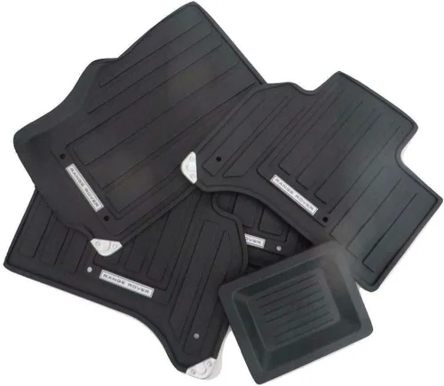 Land Rover Juego de alfombrillas de goma genuinas premium compatibles con Range Rover L405 2013-2017 para conducción por la izquierda, solo modelos