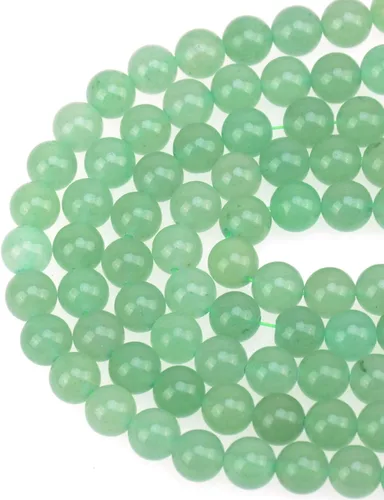 Miniatura 30 de Cuentas sueltas de 0.315 pulgadas/8mm de piedra natural redonda para hacer joyas con cordón elástico Sodalita azul
