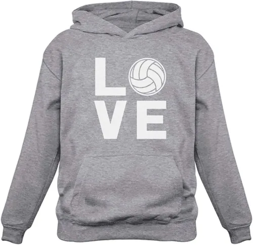 Tstars Volleyball Gifts Hoodies for Teen Girls Women Fans Love Sweatshirts Hoodie