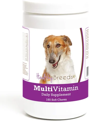 Miniatura 112 de Healthy Breeds Bulldog francés multivitamínico suave masticable para perros 180