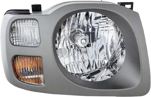 Miniatura 3 de EPIC LIGHTING Ensamble de reemplazo de faros delanteros estilo OE halógenos con bisel gris para NISSAN 02-04 NISSAN XTERRA SE