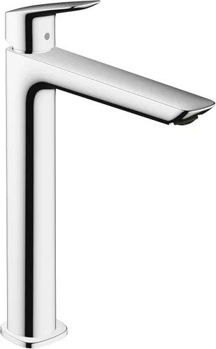 Miniatura 5 de hansgrohe Logis 71258821 - Grifo para lavabo de baño de 1 agujero fino y moderno en níquel cepillado