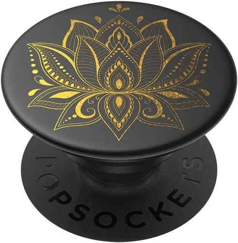 Miniatura 2 de Agarre para teléfono PopSockets con soporte expansible, agarre adhesivo - Golden Prana Black Prana Negro