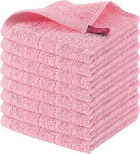 Miniatura 39 de Homaxy Paños de cocina 100% algodón de felpa, toallas de cocina ultra suaves y absorbentes para la cocina, adecuadas para secar y lavar platos