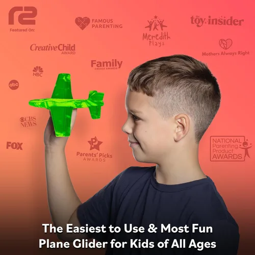 Miniatura 2 de Aviones de espuma, relleno de cesta de Pascua para niños de todas las edades de 4 5 6 7 8 9 10 años,el mejor regalo de juguete, regalos divertidos