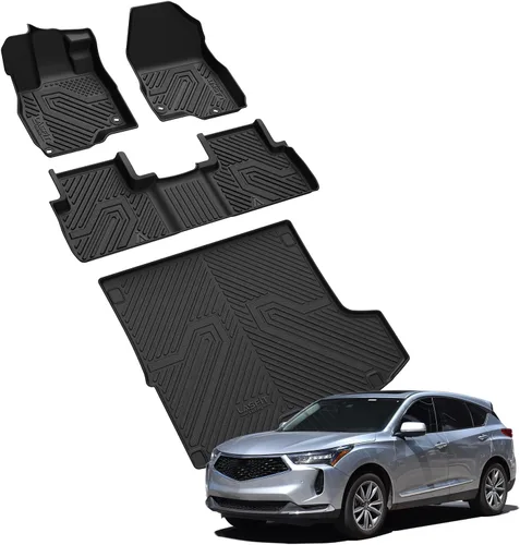 Miniatura 16 de LASFIT Tapetes de elastómero termoplástico para 1a y 2a fila de asientos de auto, para todo tipo de clima
