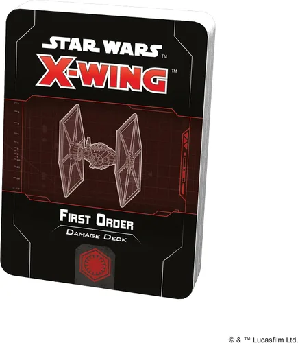 Miniatura 4 de Star Wars X-Wing 2ª edición Juego de miniatura de primera orden Baraja de daños Juego de estrategia para adultos y adolescentes A partir de 14