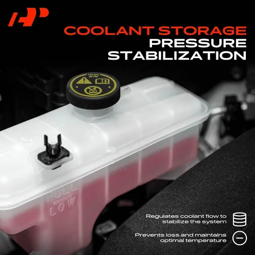 Miniatura 7 de A-Premium Tanque de depósito de recuperación de desbordamiento de refrigerante del motor [con tapa] Compatible con Chevy Malibu 2008-2012 y Pontiac