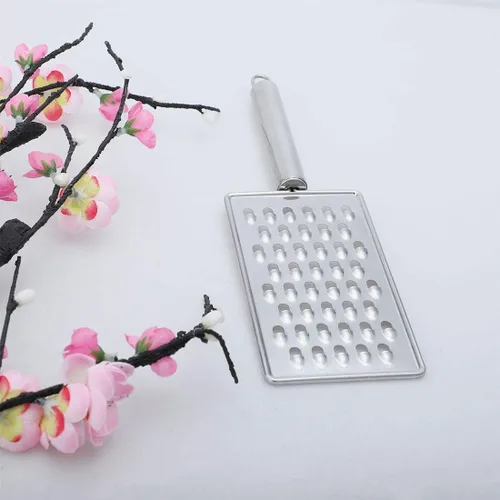 Miniatura 7 de uxcell Rallador de queso - Rallador de alimentos para cocina pelador de acero inoxidable - Rallador de limón vegetal Rallador plano de frutas