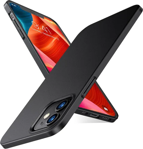 TORRAS Slim Fit diseñado para iPhone 12 Mini Case 5.4 pulgadas [2ª generación] Ultra Delgado Plástico Duro Suave Suave Touch Funda protectora de